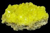Sulfur Crystals on Matrix - Bolivia #84522-1